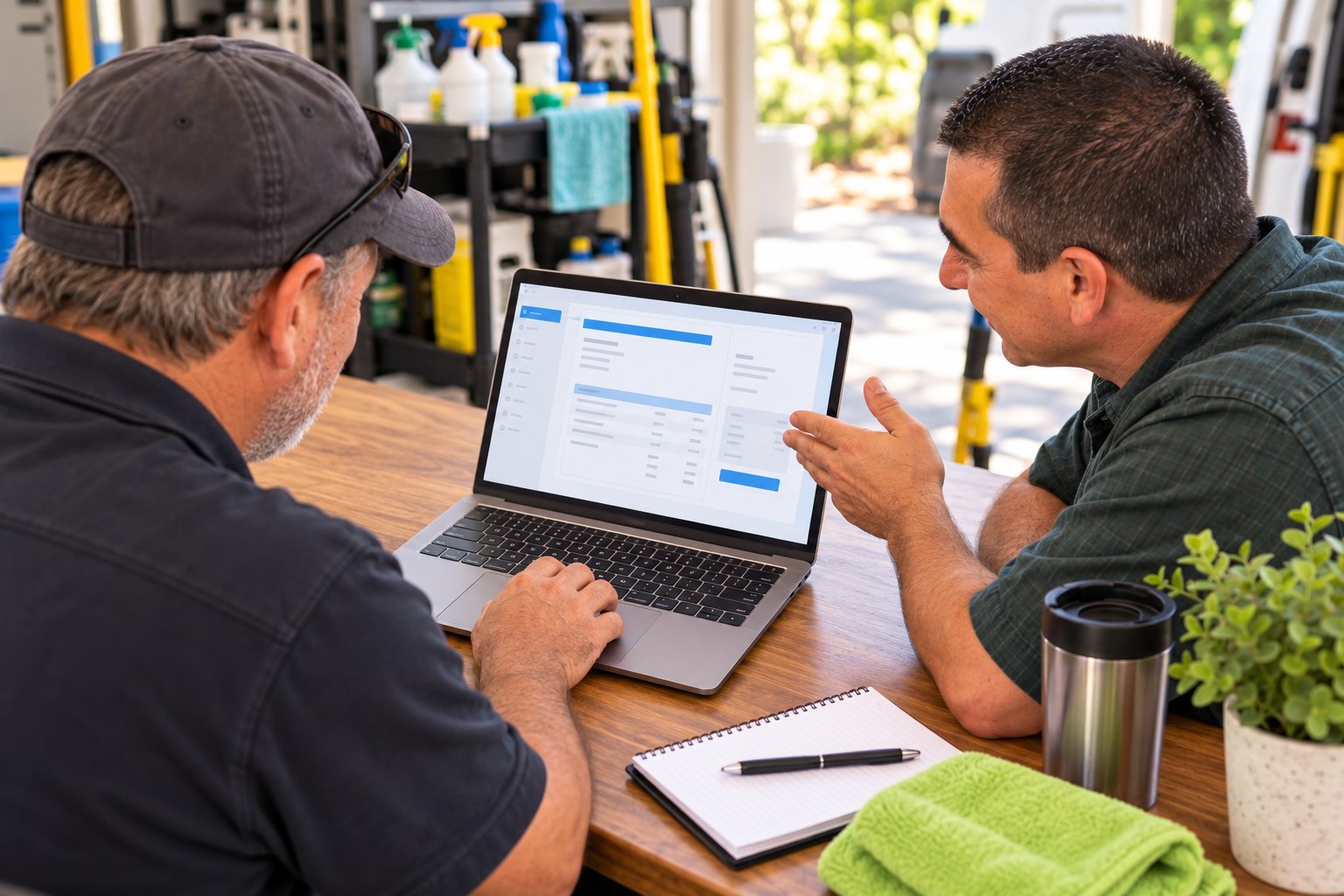 Illustration: send your first invoice with Allen’s guidance